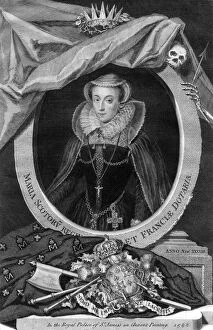 Images Dated 20th January 2007: Mary, Queen of Scots, (1735).Artist: George Vertue