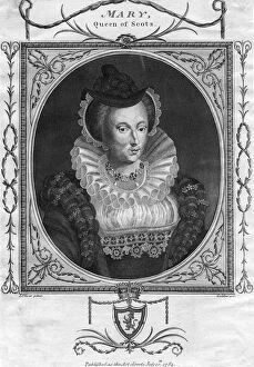 Images Dated 20th January 2007: Mary, Queen of Scots, (1784).Artist: Goldar