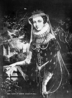 Named Prints: Mary, Queen Of Scots portrait. Creator: Unknown