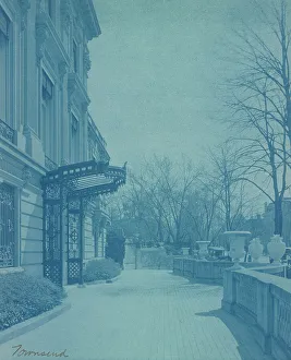 Mary Scott Townsend House, Wash. D.C.: Carriage house(?), c1910. Creator: Frances Benjamin Johnston
