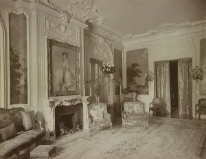 Mary Scott Townsend Prints: Mary Scott Townsend house, Washington, D.C. c1910. Creator: Frances Benjamin Johnston