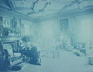 Lounger Prints: Mary Scott Townsend house, Washington, D.C. c1910. Creator: Frances Benjamin Johnston