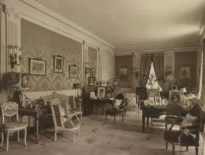 Mary Scott Townsend Prints: Mary Scott Townsend house, Washington, D.C. c1910. Creator: Frances Benjamin Johnston