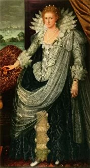 Edith Sitwell Gallery: Mary Sidney, Countess of Pembroke, c1600, (1942). Creator: Paulus van Somer