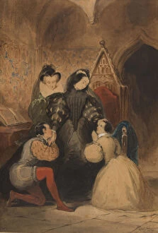 Mary Stuart Gallery: Mary Stuart blessing Roland Groeme and Catherine Seyton
