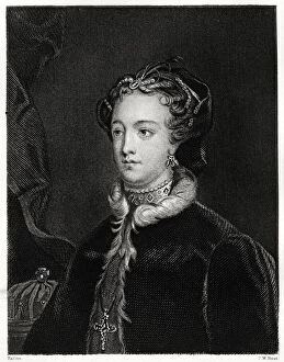 Images Dated 18th January 2006: Mary Stuart, Queen of the Scots, (1860). Artist: T W Hunt