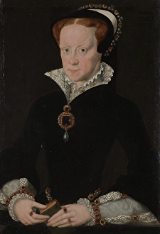 Aragon Catherine Of Prints: Mary Tudor. Creator: Hans Eworth