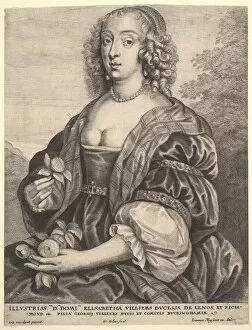 Decollete Gallery: Mary Villiers, Dutchess of Lennox and Richmond, 1625-77. Creator: Wenceslaus Hollar