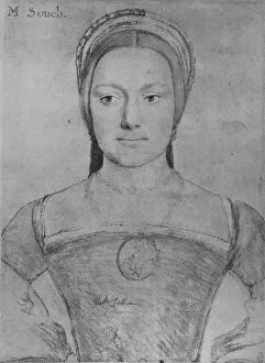 Mary Zouch, c1532-1543 (1945). Artist: Hans Holbein the Younger