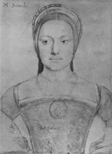 Mary Zouch, c1532-1543 (1945). Artist: Hans Holbein the Younger