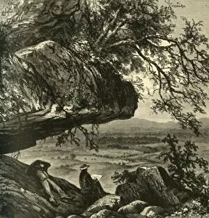 Sketching Gallery: Maryland Heights, 1872. Creator: Albert Bobbett