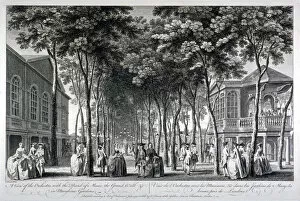 Donowell Gallery: Marylebone Gardens, London, 1755