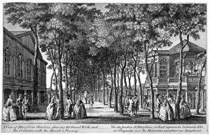 Donowell Gallery: Marylebone Gardens, Marylebone, London, 1761