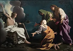 Easter Prints: The Three Marys at the Sepulchre, c1614