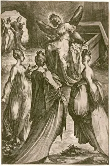 Bellange Jacques Gallery: The Three Marys at the Tomb. Creator: Jacques Bellange