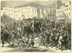 Masaniello Haranguing the Populace of Naples, (7 July 1647), 1890. Creator: Unknown