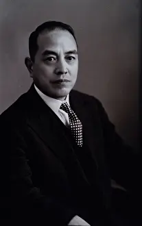 Thoughtful Prints: Masao Wada, c1950s. Creator: Unknown