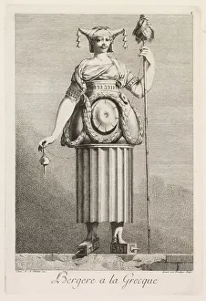 Mascarade a la Grecque: Bergere a la Grecque (Plate 4), 1771. Creator