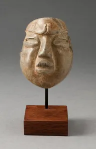 Serpentine Prints: Mask, 200 B. C. / A. D. 300. Creator: Unknown