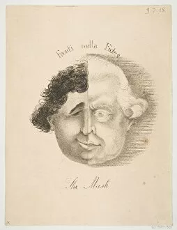 Charles Fox Collection: The Mask, May 21, 1783. Creator: James Sayers