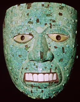 Mask representing a god, Aztec / Mixtec, Mexico, early 16th century