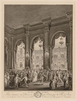 1741 1814 Prints: The Masked Ball, 1782. Creator: Jean-Michel the Younger Moreau (French, 1741-1814)