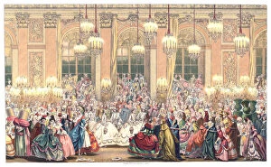 Masquerade Ball Gallery: A Masquerade Ball, (1885).Artist: Urrabieta