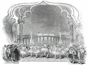 Ballerinas Prints: The Masquerade Scene from the New Ballet of Les Metamorphoses