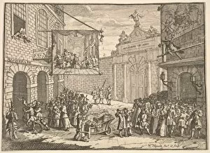 Masquerade Gallery: Masquerades and Operas, 1724. Creator: William Hogarth