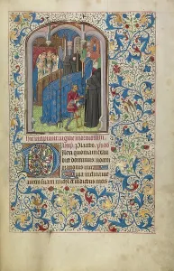 Priests Prints: Mass for the Dead; Arenberg Hours, early 1460s. Creator: Willem Vrelant