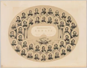Massachusetts Senate, 1856. Creator: Winslow Homer (American, 1836-1910)