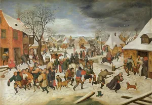 Bruegel Pieter The Younger Prints: The Massacre of the Children at Bethlehem