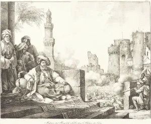 Hookah Prints: Massacre des Mameluks Rebelles dans le Château de Caire