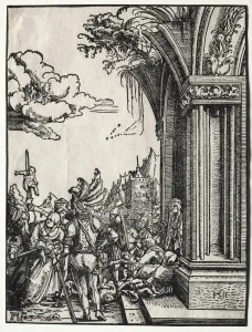 Albrecht Altdorfer German Prints: The Massacre of the Innocents, 1511. Creator: Albrecht Altdorfer (German, c. 1480-1538)