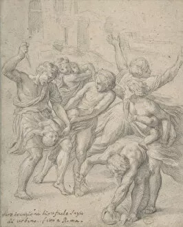 Brush And Gray Wash Gallery: Massacre of the Innocents, 17th century. Creator: Anon