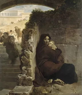 Nativity Gallery: The Massacre of the Innocents, 1824. Creator: Cogniet, Leon (1794-1880)