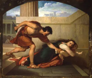 Herod The Great Prints: The Massacre of the Innocents, 1860-1861. Artist: Visconti, Angelo (1829-1861)