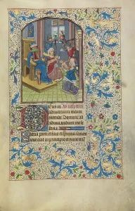 Vrelant Guillaume Prints: The Massacre of the Innocents; Arenberg Hours, early 1460s. Creator: Willem Vrelant
