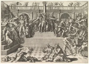 Dente Marco Prints: Massacre of the Innocents. n. d. Creator: Unknown