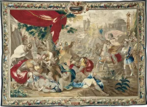 Garlands Collection: The Massacre at Jerusalem, from The Story of Titus and Vespasian, Brussels, 1650 / 75