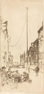 The Mast, 1879 / 1880. Creator: James Abbott McNeill Whistler