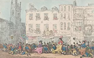 George Iii King Of Great Britain Collection: Master Billys Procession to Grocers Hall, March 8, 1784. March 8, 1784