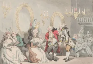 A Master of the Ceremonies Introducing a Partner, November 24, 1795., November 24, 1795 A Master of the Ceremonies Introducing a Partner, November 24, 1795., November 24, 1795