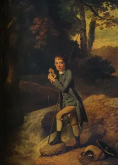 Stream Gallery: Master James Sayer, at the age of 13, c18th century, (1917). Artist: Johan Zoffany