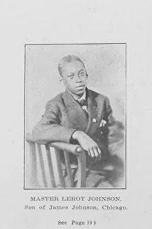 Nypl Prints: Master Leroy Johnson; Son of James Johnson, Chicago, 1907. Creator: Unknown
