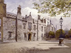 Finsbury Prints: Masters Lodge, Charterhouse, London, 1885. Artist: John Crowther
