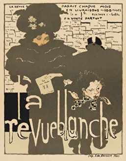 Masters of the Poster: Pl. 38, La Revue Blanche, 1894. Creator: Pierre Bonnard (French