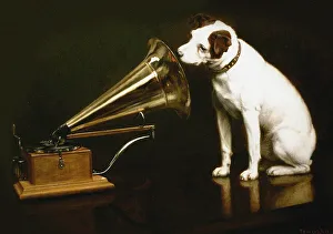 1899 Prints: His Master's Voice, 1899. Creator: Barraud, Francis (1856-1924)