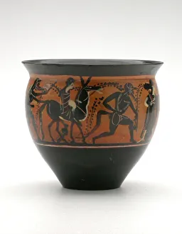 Mastoid (Drinking Cup), 500-480 BCE. Creator: Leafless Group