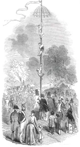 Anniversary Gallery: The Mat de Cocagne, 1845. Creator: Unknown